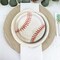 8 Count Baseball Paper Dessert Plates 7" Disposable Plates for Sports & Birthday Parties